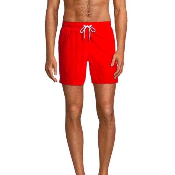 Lands' End Other - LANDS’ END Men’s Swim Trunks SIZE Large Lined Inside/Side Pockets Drawstring NEW
